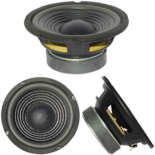 1 WOOFER MASTER AUDIO CW650/8 Altavoz 16,50 cm 165 mm 6,5 de 60 vatios rms y 120 vatios MAX impedancia 8 Ohm 90 db para el hogar, 1 Pieza