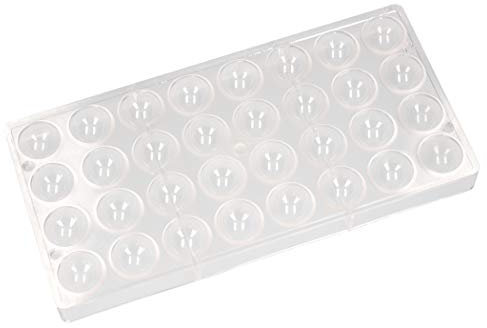 Pati-Versand 12374 Molde de Chocolate praliné plástico 28 x 14 x 3 cm, Transparente