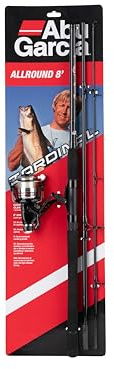 Abu Garcia Cardinal Classic Angelkombination – 2-teiliges Spinnruten- und Rollenset, leicht, langlebig, mit vorgespulter Schnur, ideal für Anfänger und erfahrene Angler, Allround/Süßwasser
