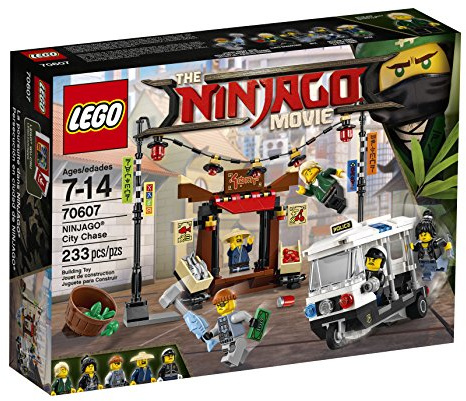 LEGO Ninjago Movie City Chase 70607 Building Kit (233 Piece)