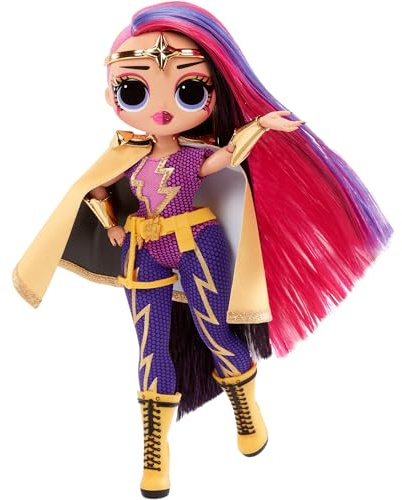 L.O.L. Surprise! LOL Surprise OMG Movie Magic MS. DIRECT - Muñeca de moda con 25 sorpresas y set de cine/teatro - Serie 1 - Incluye ropa, accesorios y más - Coleccionable - Edad: 3+ años