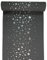 Tischläufer Sterne Metallic Grau / Silber 28 cm x 3 m - Weihnachten Tischdekoration