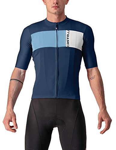 CASTELLI 4522023-424 PROLOGO 7 JERSEY BELGIAN BLUE/DRIVE BLUE-SILVER GRAY T-Shirt M