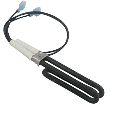 AXNI 380W 110V/220V 380W Accenditore for Stufa a Pellet Accenditore Ceramico Tubo di Riscaldamento in Ceramica Candela for Stufa a Pellet OD 6.6mm (Schwarz : 380W 12OV)