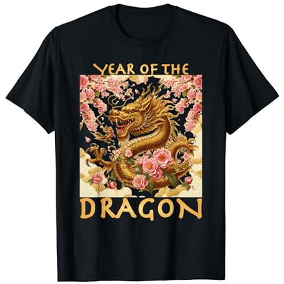 Nouvel An Lunaire Nouvel An Chinois 2024 Année Du Dragon T-Shirt