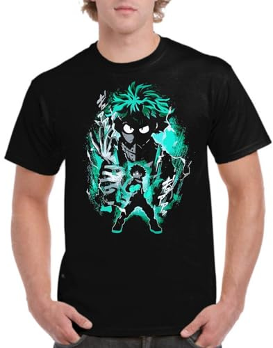 the Fan Tee Camiseta de Hombre My Hero Academia Deku Plus Ultra Boku no Hero Anime Manga 006 4XL