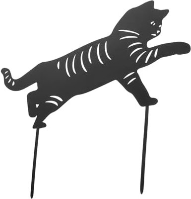 Milisten Piquet Décoratif Animal De Jardin Piquet Chat pour Extérieur Ornement Créatif pour Pelouse Et Jardin