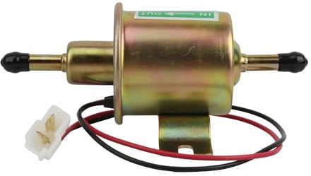 Benzinpumpe 12V Motorrad Benzin Pumpe HEP-02A Universal Kraftstoff Pumpe Elektrische Benzin Pumpe Für Auto Vergaser Motorrad Teile Motorrad Benzinpumpe