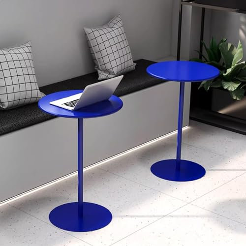 GPWDIEJB Runder Kaffee-Besprechungstisch, Kneipentisch, 50 cm/62 cm/72 cm hoch, Cocktail-Bistrotisch, Küchen-Esstisch, modernes Dekor, Sofa-Beistelltisch, Verhandlungs-Beistelltisch (Größe: 48 x 62 c