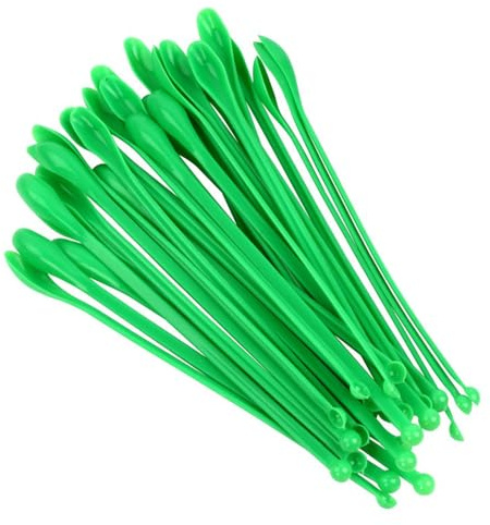 50 Piezas Mezclando Cucharas Mezclas Laboratorio Medición Cucharas Laboratorio Spatula Sampler Para Química Y Experimento Científico