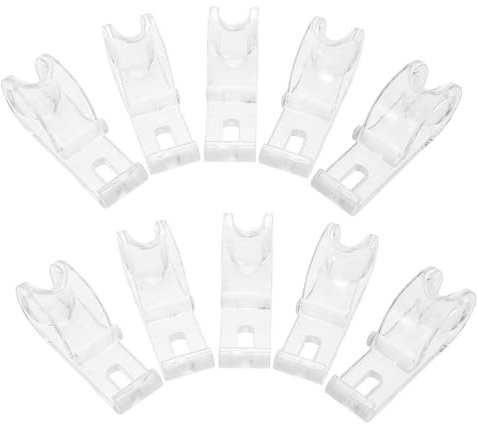 Mipcase 20piezas Gancho Resistente para Clips para Cortinas Cadena para Enrollables Cadena Romana