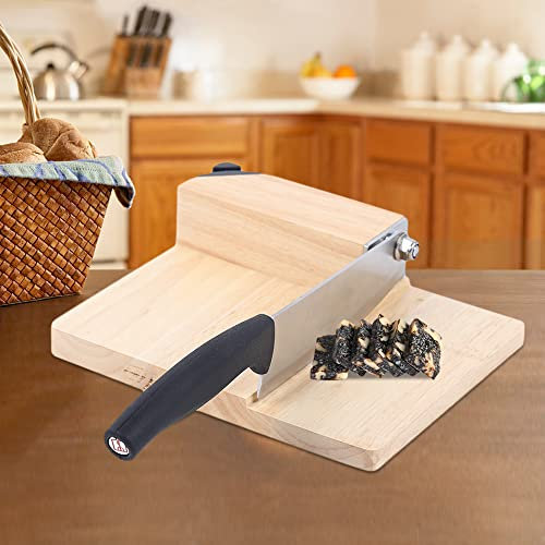 Manual Biltong Cutter, Jerky Meat Slicer & Sausage Cutting Board, Stainless Steel Kitchen Cutter for Vegetables, Fruits & Food