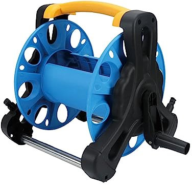 Support de tuyau d'arrosage léger, enrouleur de tuyau d'arrosage pratique pour le transport et le rangement du tuyau, enrouleur de tuyau d'arrosage extérieur, support de rangement pour tuyau d'arros