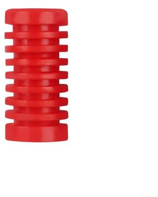 JoyousMall Copertura in gomma per leva del cambio della moto, per una migliore presa e una riduzione dell'usura (rosso)