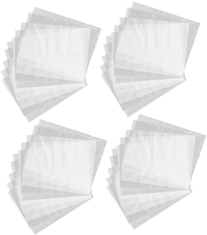 TOVINANNA 100 Stück PVC Schrumpffolie Beutel Transparent 16x24cm Reißfest Vielseitig Einsetzbar für Lebensmittel Elektronik Selbstgemacht Verpackung