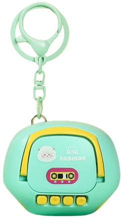 Llavero grabador de voz, llavero de audio con diseño de dibujos animados, grabadora secreta para espiar, escuchar, reuniones, conferencias, tomar notas, dictado, llamadas, coche