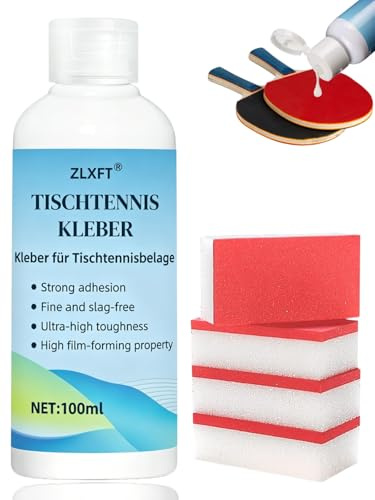 Colle en Caoutchouc Ping Pong,Colle Tennis de Table,Colles en Caoutchouc pour Raquette Tennis Table,Colles pour Caoutchoucs pour Balle de Ping Pong,Colle en Caoutchoucs Ping Pong,100ml