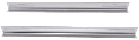 FILFEEL Spislock i Rostfritt Stål 35cm X 4cm – Köksbänksfyllmedel för Gasspis och Induktionshäll – - Bänkskiva, 2-pack