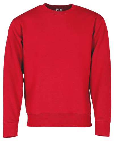 Fruit of the Loom Herren, Sweatshirt, Raglan Sweatshirt M,Rot - Rot