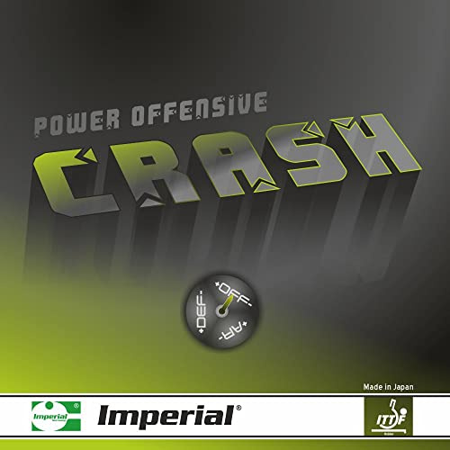 Imperial Crash | Japan Tischtennis Belag | Noppen innen | Offensiv | ITTF Zulassung