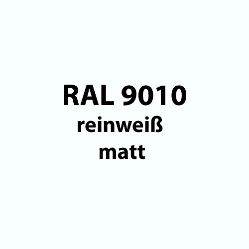 Streichlack Streich Lack Farbe 1K * Premium Qualität * 1 Liter (RAL 9010 rein-weiß matt)