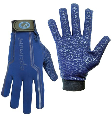 Optimum All-Weather Thermal Velocity Sports Gloves with Easy-Fasten Strap | Thermal insulation meets elite grip & performance with full hand flexibility for rugby, hockey, football & beyond.
