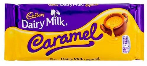 Cadbury Lot de 13 barres de caramel au lait laitier 120 g