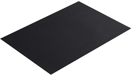Farbiges Briefpapier DIN A4, 100 Stück, Schwarz, Blanke Briefhüllen