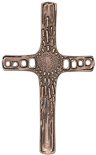 Butzon & Bercker Schmuckkreuz Bronze 23,5 cm Wandkreuz Kruzifix Kreuz Patiniert