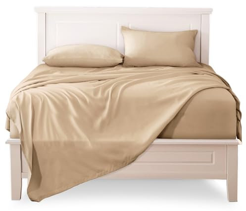 Sabanas 180 x 200 - Juego Sábanas 160x200 4 Piezas Algodón con Bajera 160/180x190 Ajustable, Encimera Cama 160/180 y 2 Fundas de Almohada 50x80cm