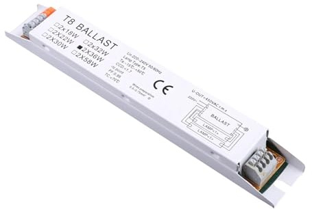 AXTGBHL Ballast for Facteur de Ballast 2x36W Large T8, Ballast Fluorescent électronique instantané, 1 pièce