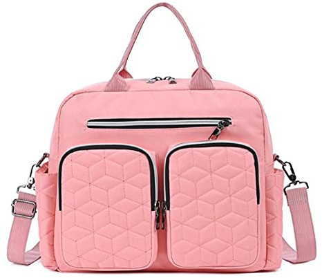 OXFUZZ Baby Nappy Changing Bag,Large Waterproof Diaper Bags for Mom,Maternity Diaper Travel Tote Backpack with Shoulder Strap Portable Capacity for All Baby Accessories