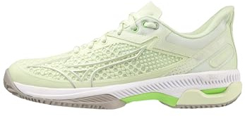 Mizuno Wave Exceed Tour 5cc (W), Chaussures de Paddle Femme, Ambrosia Silver Techno Green, 40.5 EU, Ambrosia Silver Techno Green, 40.5 EU