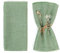 Niuoppy Cloth Napkin Set of 6, Soft Gauze Cotton Napkins, 16.5 x 16.5 Cotton Napkin, Reusable Napkins, Cloth Napkins for wedding, dinner, party, Daily Use (Green), LHM202402221651
