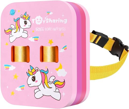 Swim Float Kids Back Belt: Pool Bubble Water Trainer Training Device 6-12 Year Old Girl