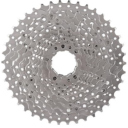 HERCHR Flywheel, 9/10/11/12 Speed 32/36/42/46T Bike Freewheel Molybdenum Steel Cassette Sprocket Freewheel Bicycle Adapter Equipment for Mountain Road Bike(11S 11-42T)