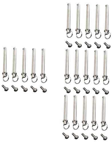 Alipis 20sätze Faltfächer Reparaturset Mit Edelstahl-rivets Und Schrauben Teiliges Für Einfache Wartung Und Langlebige Eleganz Für Handfächer Und -projekte
