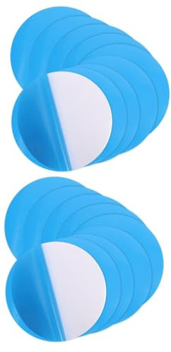 Gogogmee 20 STK PVC-Reparaturkleber Reparaturflicken für Schlauchboote Pool-Reparaturset Schwimmbad Reparatur von Schlauchbooten Selbstklebender Reparaturflicken PVC-Reparaturpflaster Blue