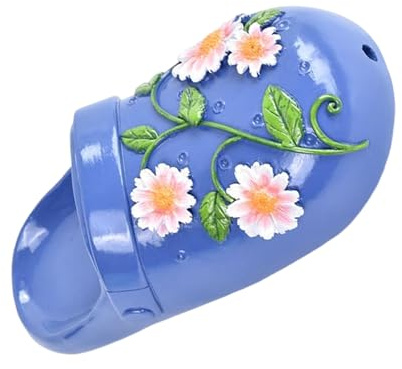 Walopola Pot de fleurs décoratif | Pots de jardin design pantoufles – Fournitures de jardin réutilisables, supports de fleurs imperméables pour balustrade, balcon, arrière-cour