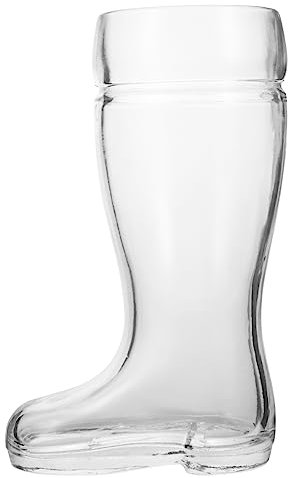 Holibanna Bicchiere Forma Di Stivale in Vetro Retro Resistente Al Calore Tazza Da Birra Creativa Trasparente Per Casa e Bar Design Stabile Per Cocktail e Vino