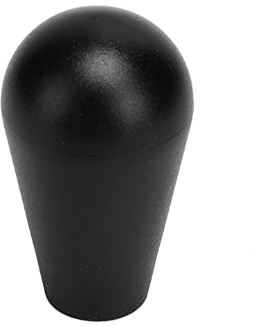 HEEPDD Easy-to-Install Joystick Head Replacement M6 Style Oval Game Rocker Top Handle for Game Console Handles (Black)