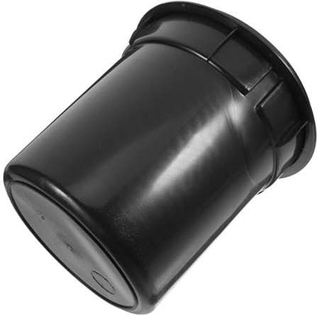 DECORNIJIA Cubo De Basura Interior Redondo 5l De Plástico Portátil Asa Extraíble Para Cocina y Baño Multifuncional Fácil De Limpiar