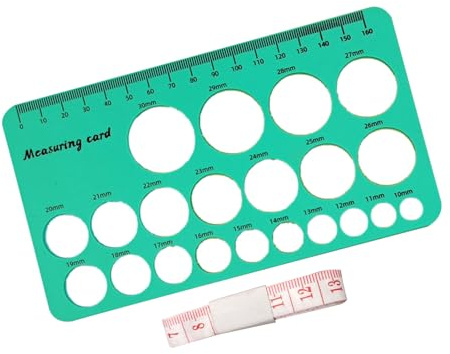 Easy Nipple Measuring Device with Flange Guide Double Side CM in Marking for Lactation Comfort Breastfeeding Measurement Tool