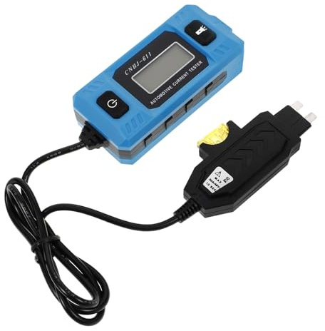 Healeved Probador de Fusibles y Amperios Digital para Automóvil sin Batería Medidor Eléctrico de Corriente Detección de Microcorriente Oscura Herramienta de Diagnóstico para Vehículos y