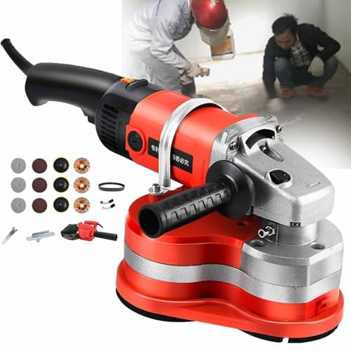 Set levigatrice per pavimenti e calcestruzzo con asta telescopica per lucidare superfici in marmo e granito