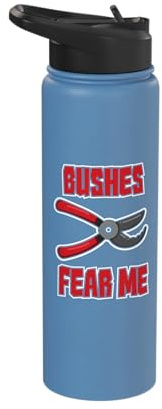 Plant Lover Secateurs Gardening Garden Gardeners Stainless Steel Insulated Water Bottle