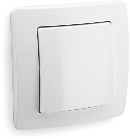 EKONOMIK Wechsel-Schalter, weiß, 250V~/10A, UP
