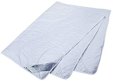 franknatur - Kinderbettdecke Sommer 100% Wildseide Bettdecke Wiebke 100x135