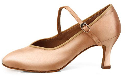 HROYL Kvinnor dansskor latin/chacha/samba/modern/jazzdansskor, modell 5003/138, - 7 5 cm naken - 35 EU