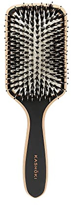 Kashōki Hair Brush Touch Of Nature Paddle - brosse en bois